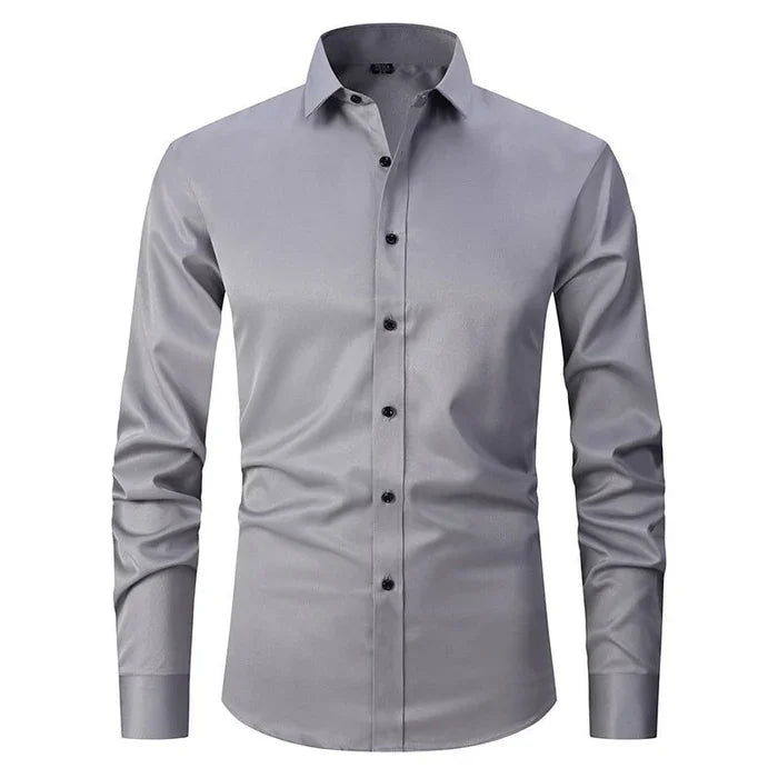 Men's Stretch Shirt - Slim Fit & Wrinkle Free