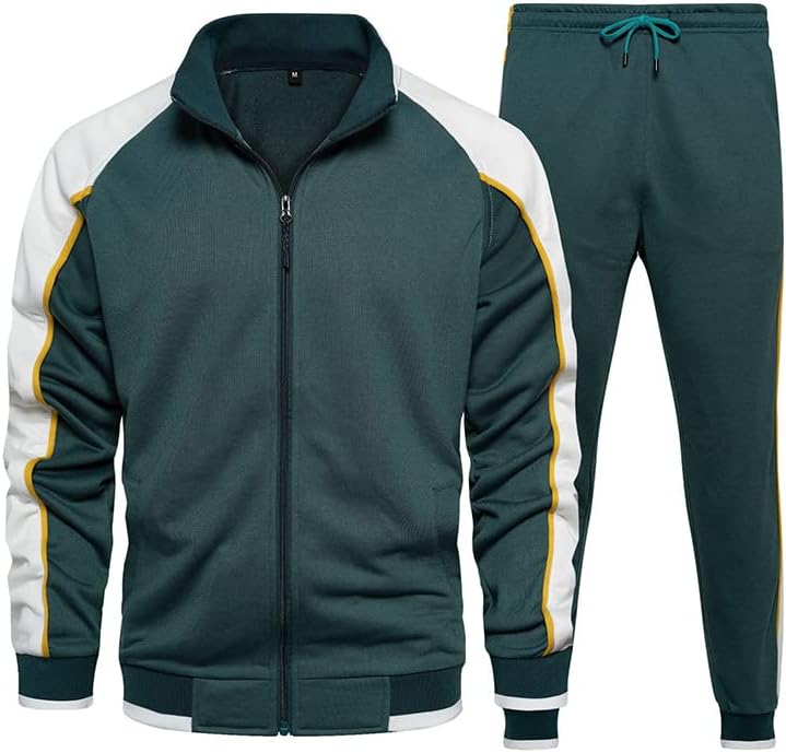 Herren Trainingsanzug-Set - Jacke mit Reißverschluss & Jogginghose