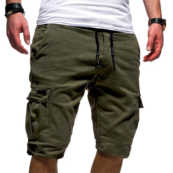 Men's Cargo Shorts - Relaxed Fit with Multi-Pockets