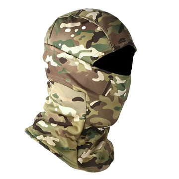 Pasamontañas de camuflaje para hombre – Máscara facial completa transpirable