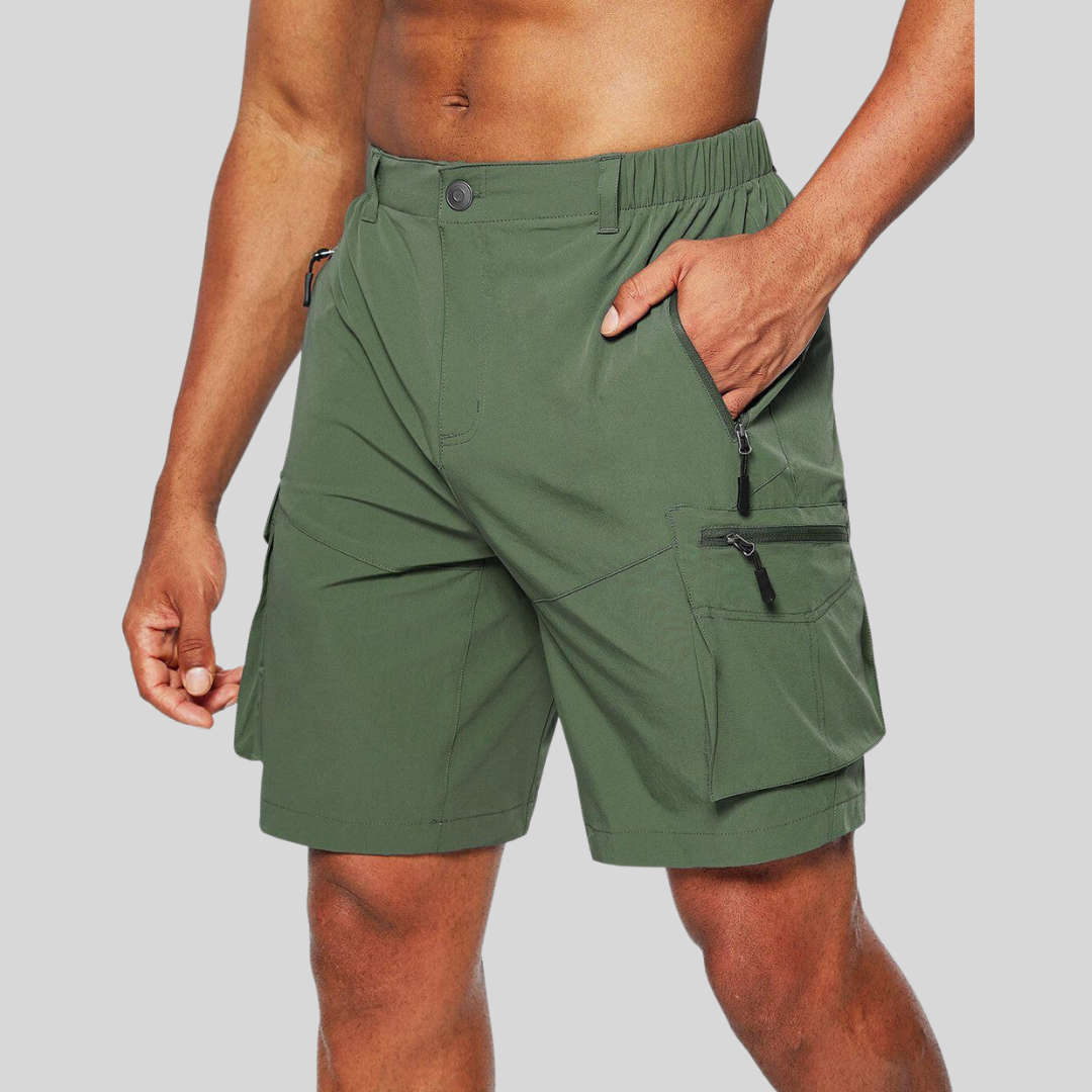 Men's Cargo Shorts - Quick-Dry & Lightweight