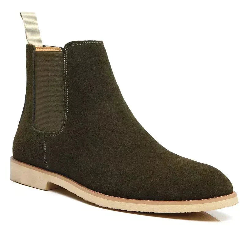 Herren Chelsea Stiefel - Schlupf-Stil mit Niedrigem Absatz