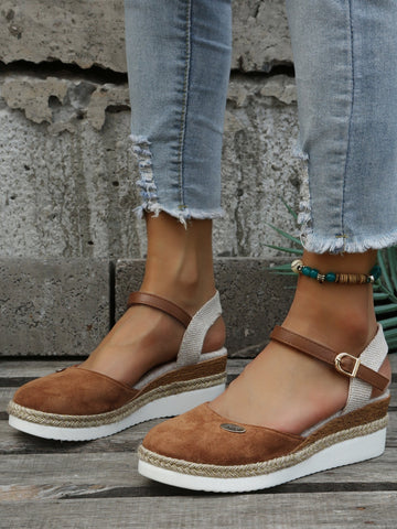Bequeme Keil-Espadrilles für Damen