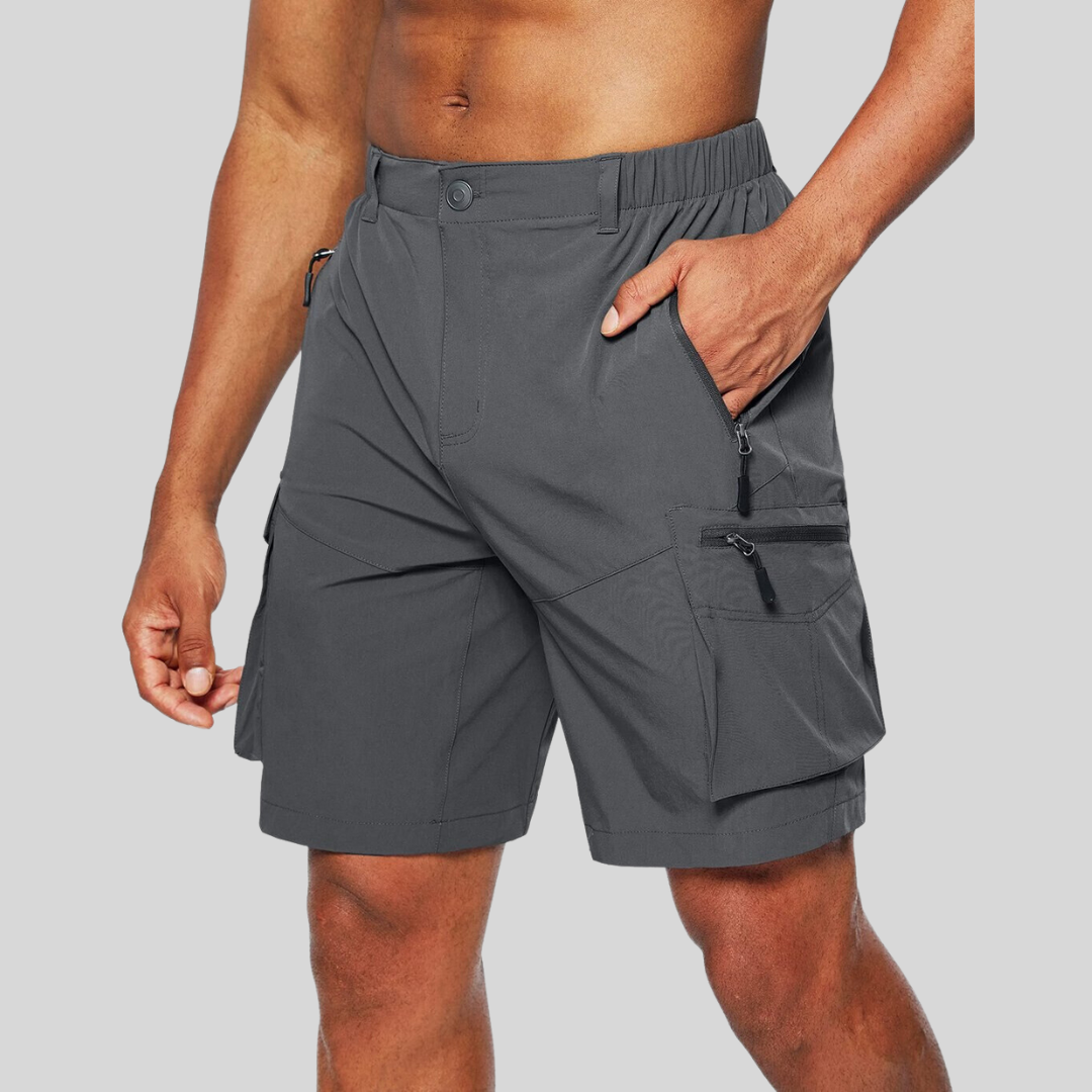 Men's Cargo Shorts - Quick-Dry & Lightweight