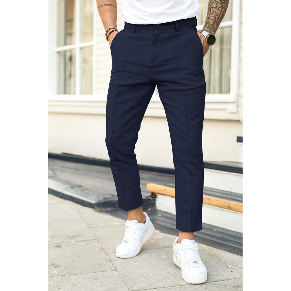 Herren Tapered-Hose - Relaxed Fit & Knöchellang