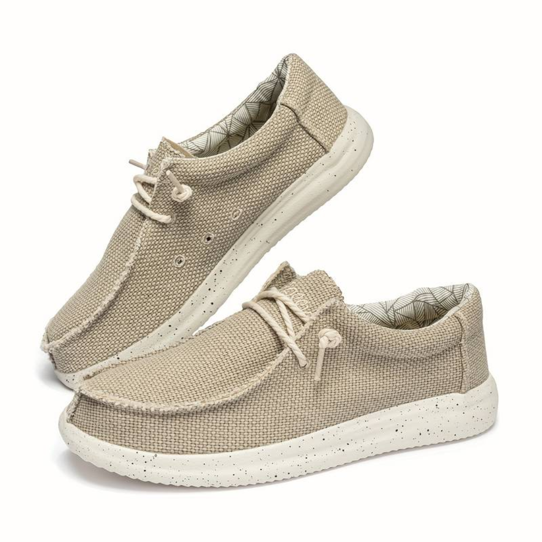 Herren Leichte Sneaker - Slip-On mit Plateausohle