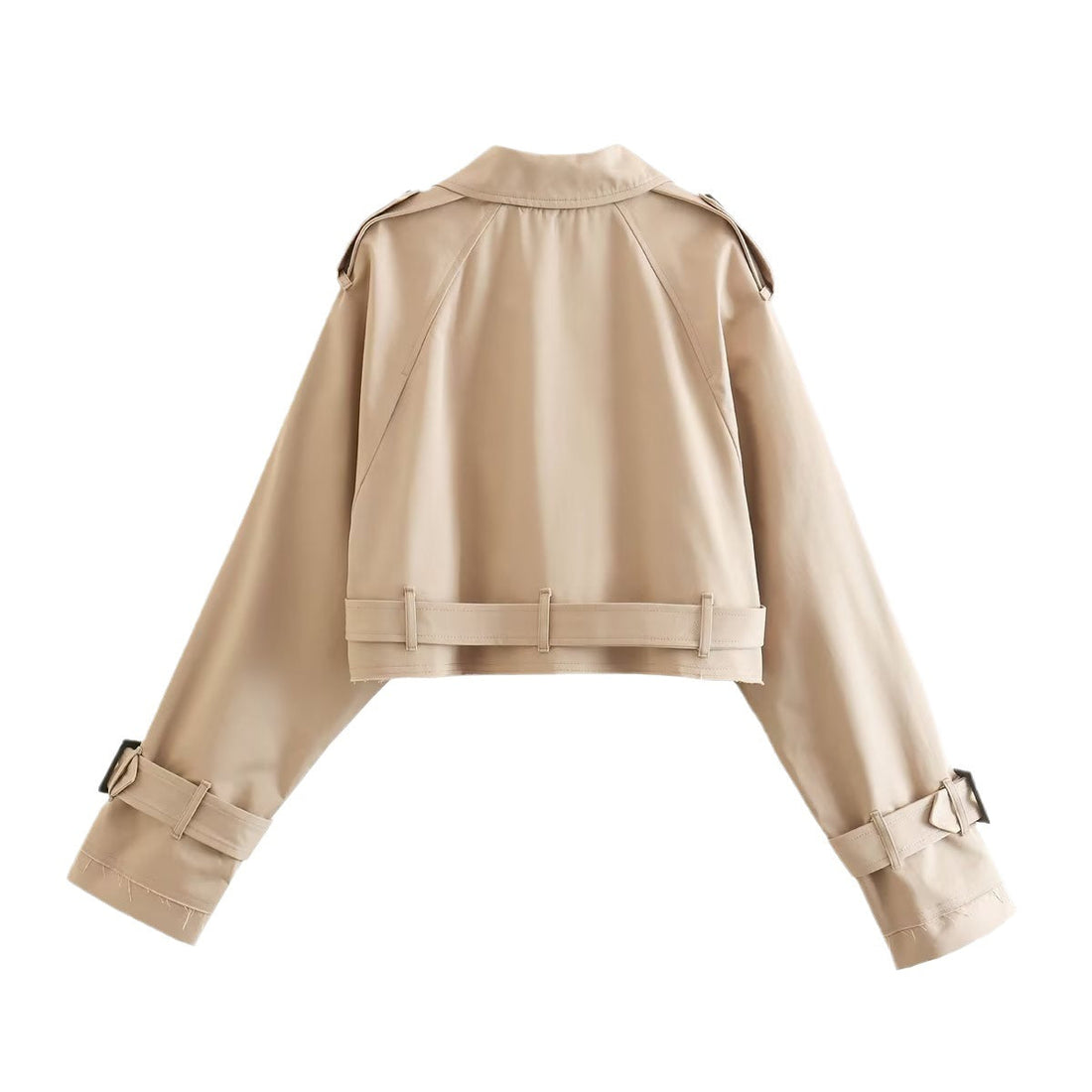 Damen Kurzer Trenchcoat – Stilvolle taillierte Oberbekleidung