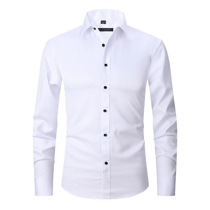 Men's Stretch Shirt - Slim Fit & Wrinkle Free
