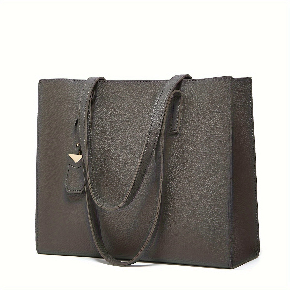 Damen Pendler Tote Bag - Kieselstruktur & oberer Griff