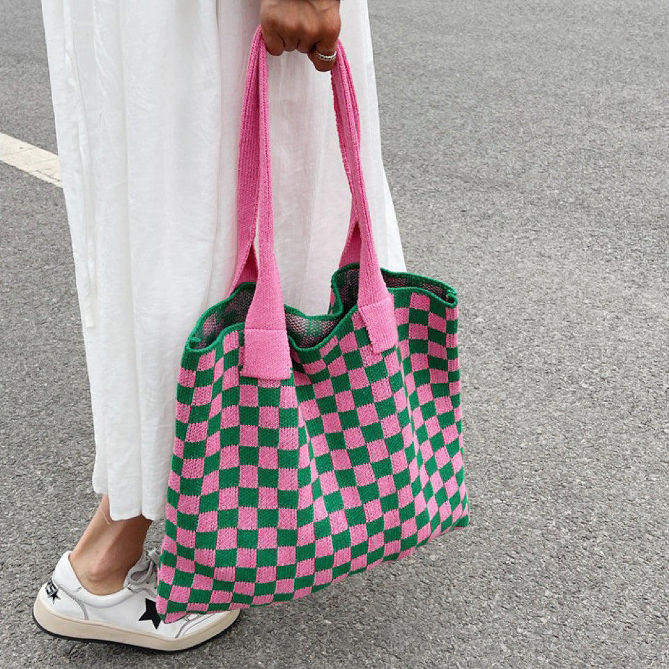 Damen Crocheted Tote Bag - Stilvoll & Handgemacht