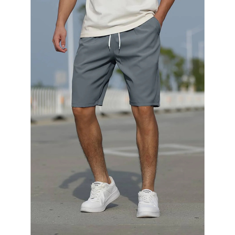Herren Leichtbau-Shorts - Verstellbare Taille mit Taschen