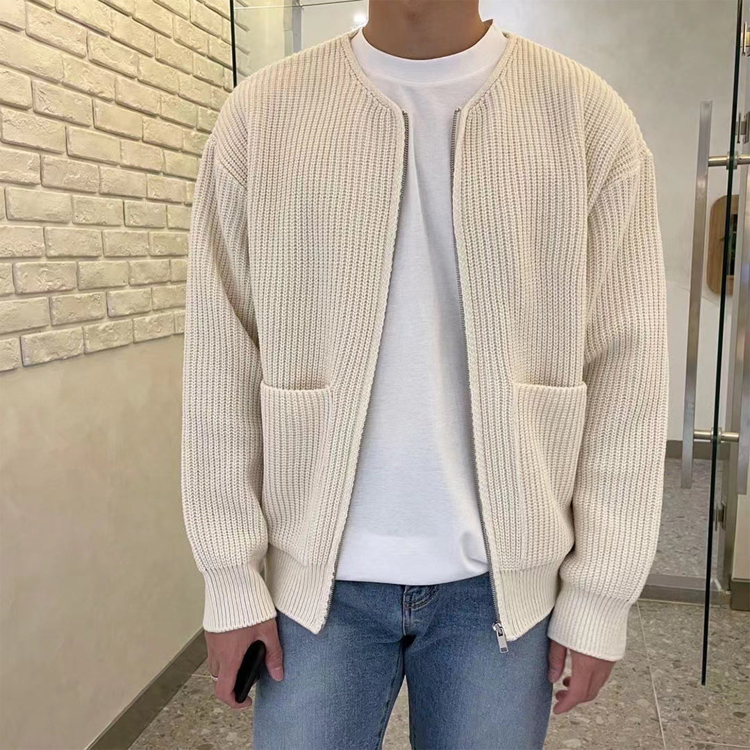 Herren Strick Cardigan - Warm und Gemütlich