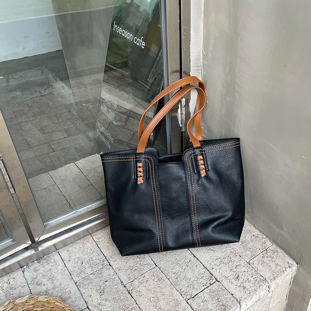Damen Strukturierte Tote Bag - Geräumiges Design