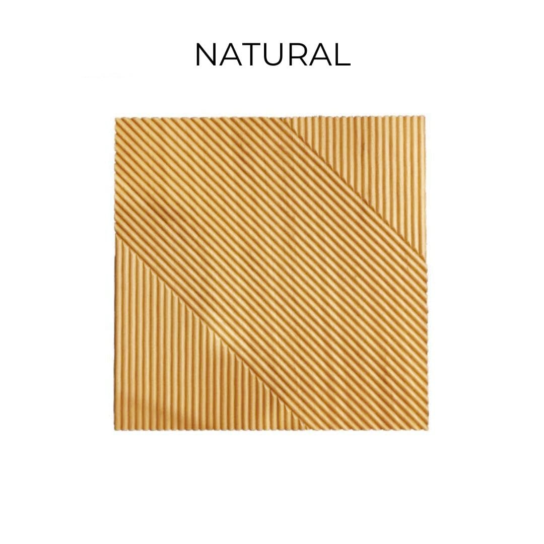 3D Wandpaneel Holz Design – Akustik Ahorn-Optik