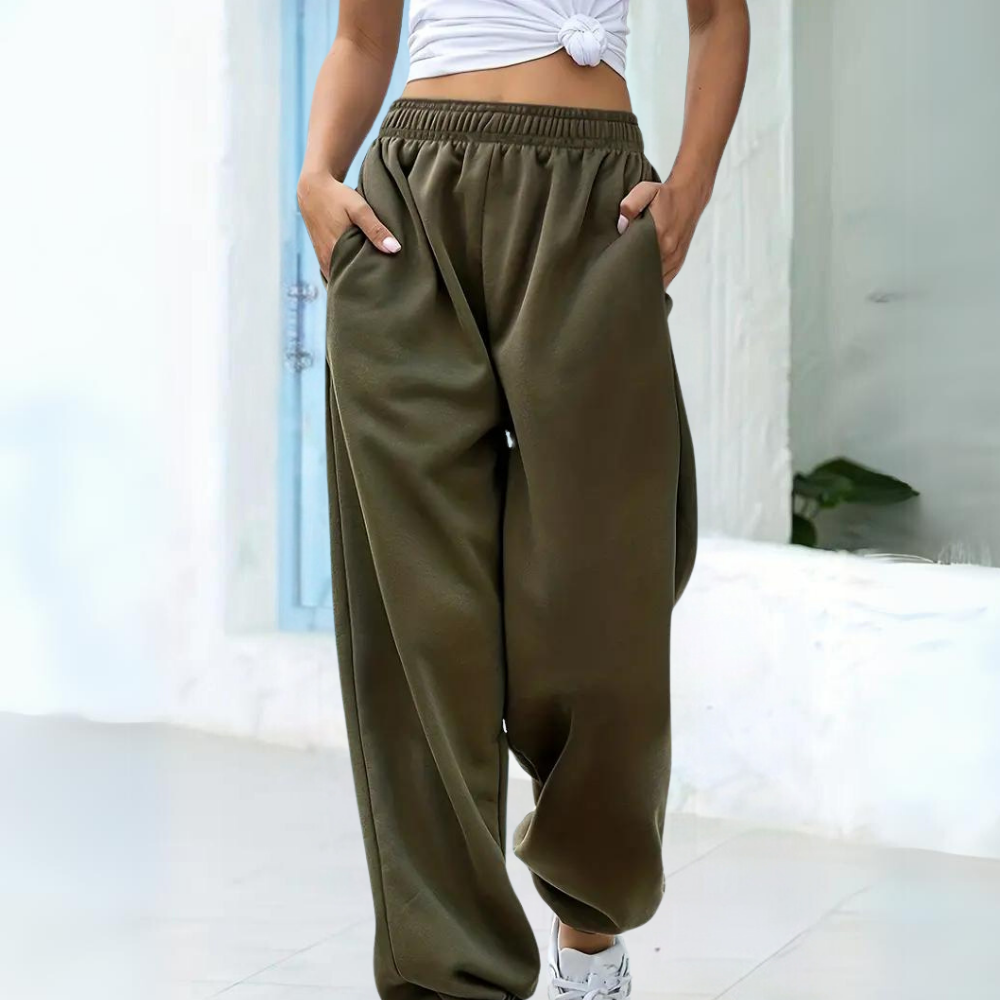 Damen Leichte Joggers - Entspannte Passform mit Taschen