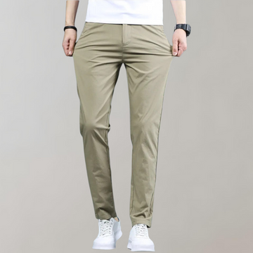 Men's Slim Fit Work Pants - Light & Stretchy