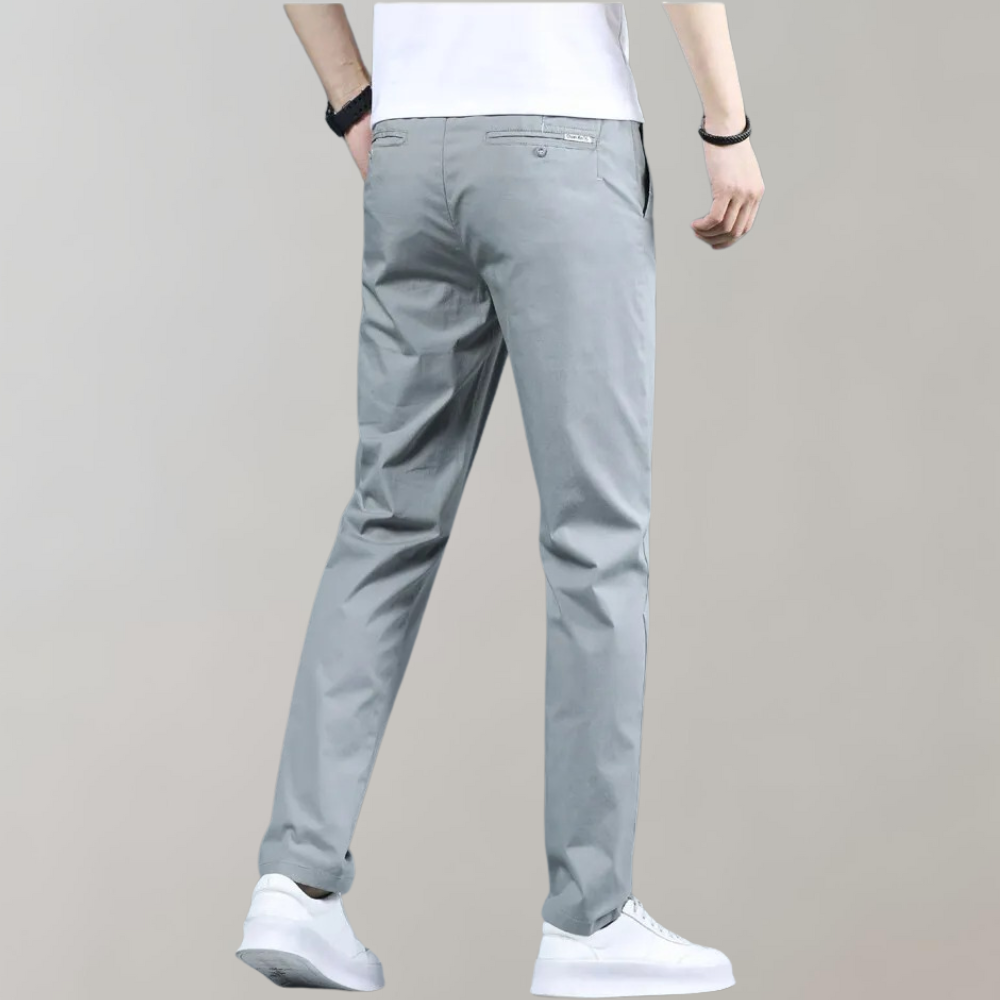 Men's Slim Fit Work Pants - Light & Stretchy