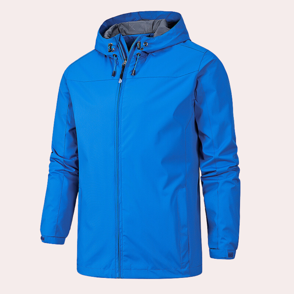 Herren Kapuzen-Windjacke - Bequeme Relaxed Fit