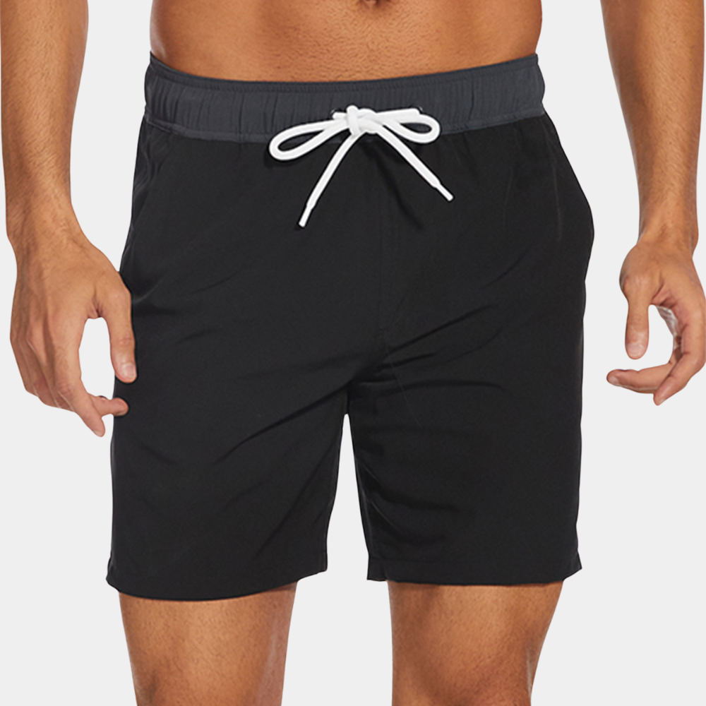 Men's Swim Shorts - Quick-Dry & Adjustable Drawstring