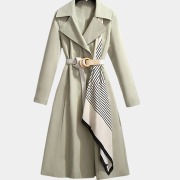 Damen Trenchcoat mit Gürtel – Gemütliche Oberbekleidung