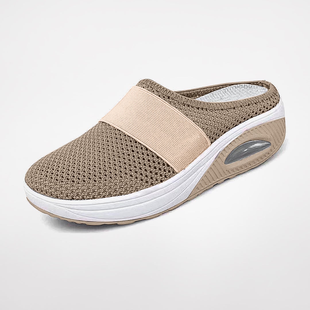 Stilfulla vadderade slip-on promenad-ortopediska skor för unisex