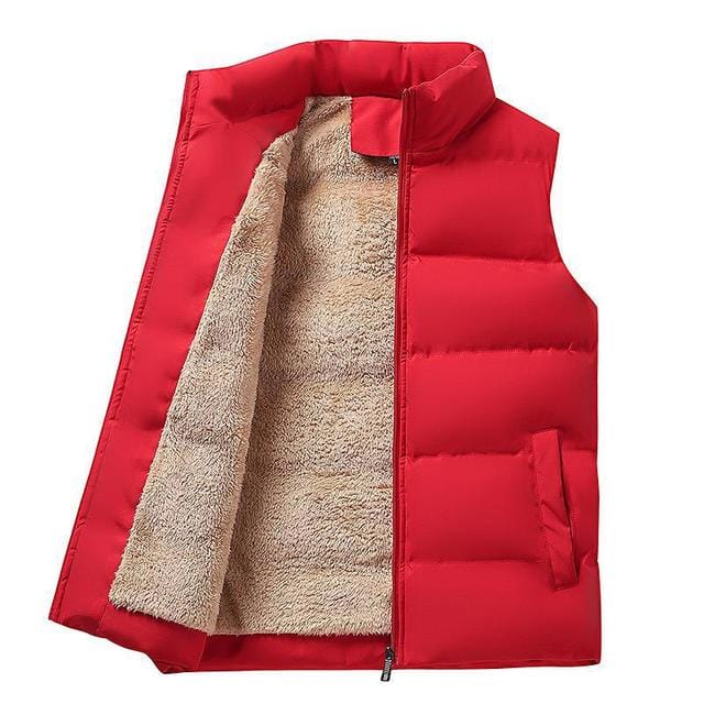 Herren Leichte Puffer-Gilet - Isoliert und Plüsch-gefüttert
