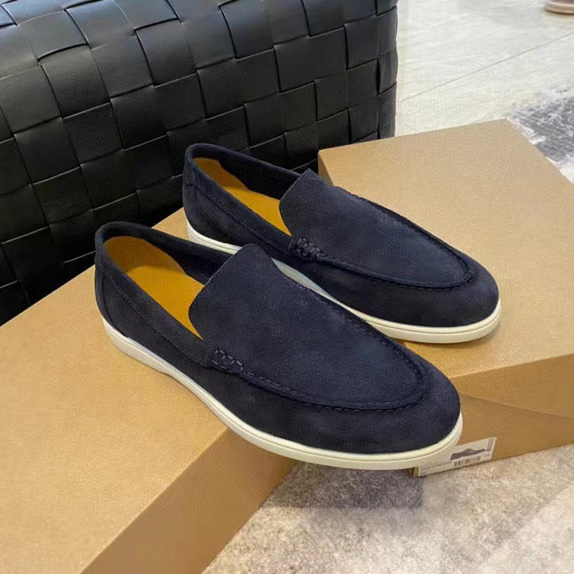 Suède Loafers Voor Heren - Lichtgewicht met Sneakerzool