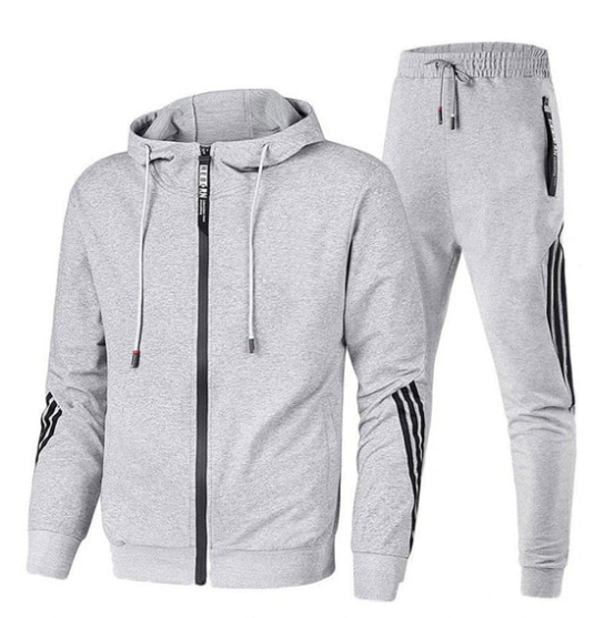 Herren Zweiteiliges Trainingsanzug-Set - Kapuzenpullover & Jogginghose