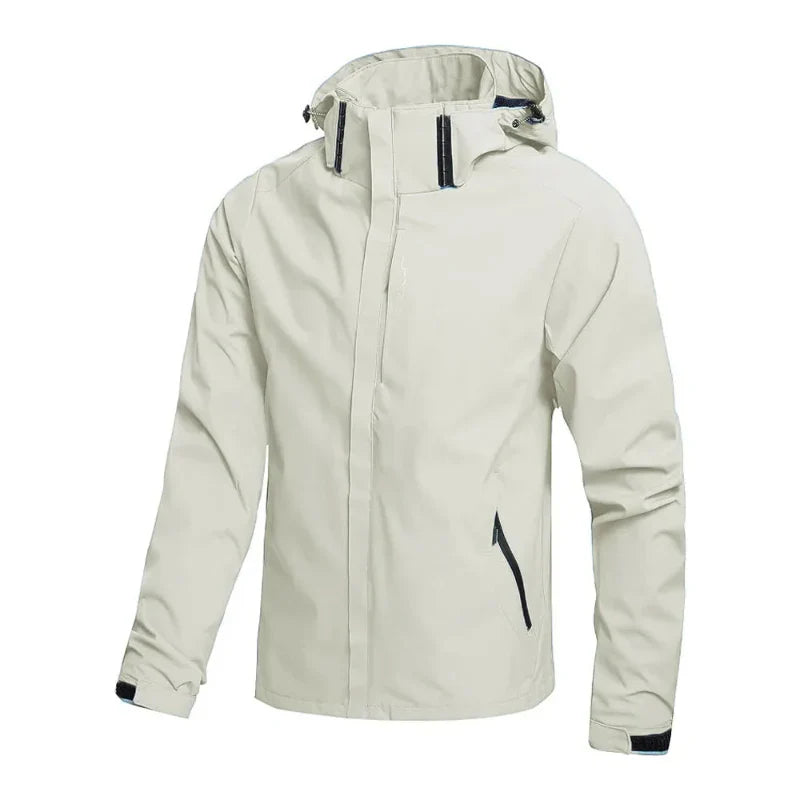 Herren Wasserdichte Kapuzenjacke - Warm und Stilvoll