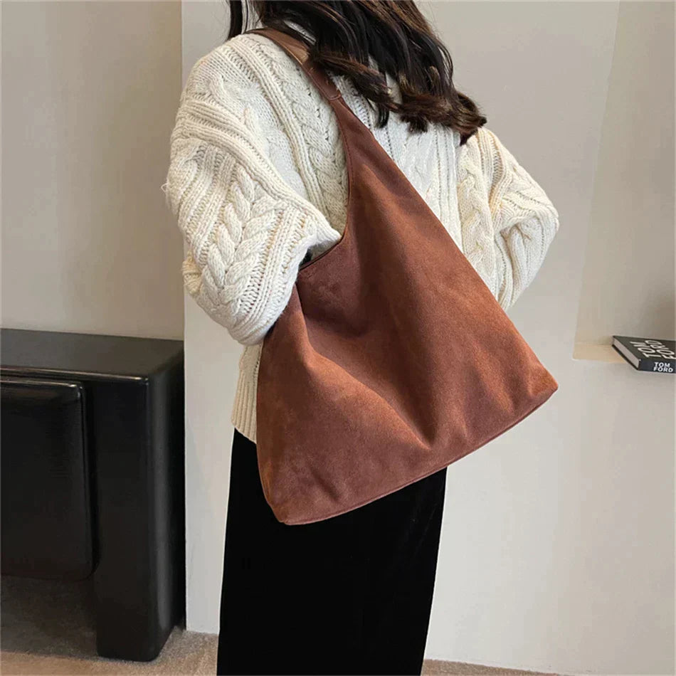 Damen Stilvolle Tote Bag - Modischer Bucket-Stil