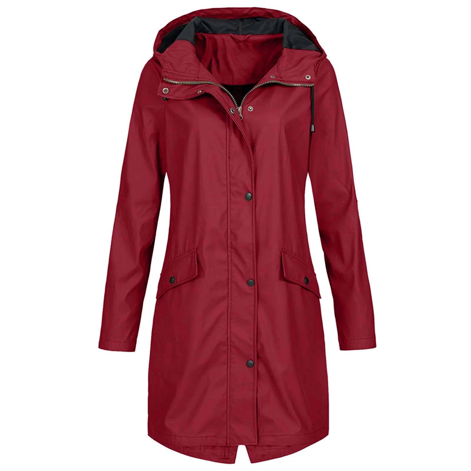Women's Waterproof Jacket - Protection with Hood