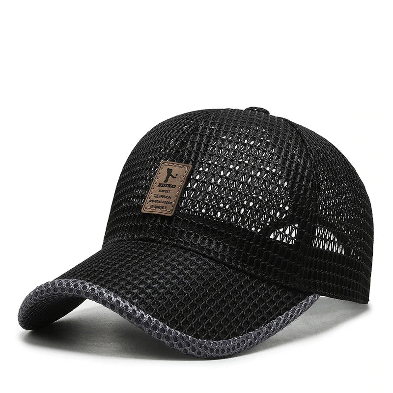 Unisex Sports Cap - Quick-Dry with Breathable Mesh