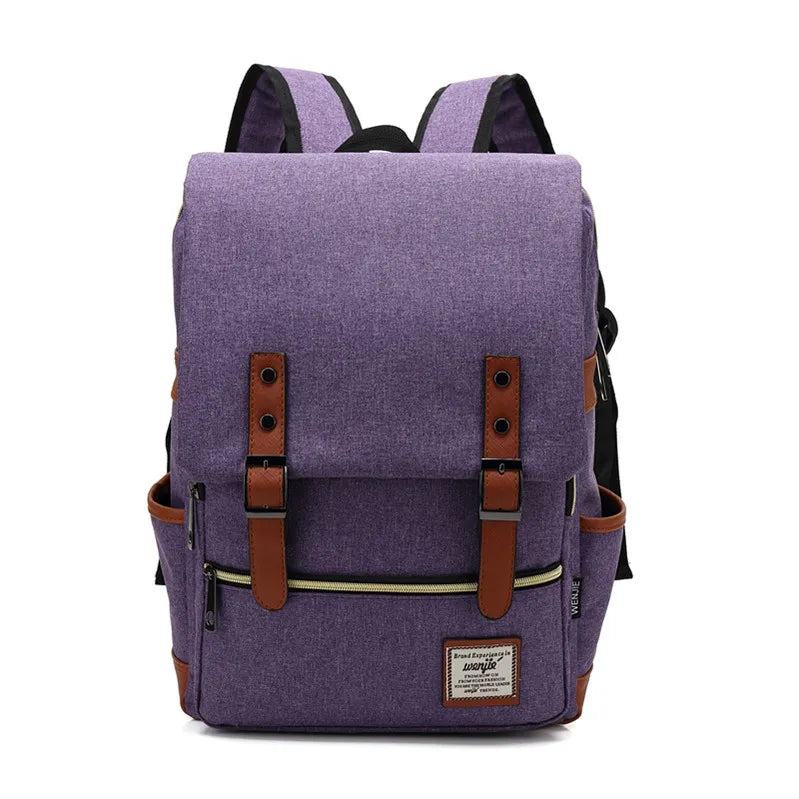 Women's Waterproof Fold-Over Closure Backpack - Commuter and Travel Bag