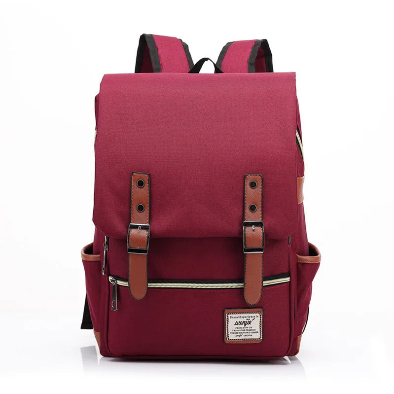 Women's Waterproof Fold-Over Closure Backpack - Commuter and Travel Bag