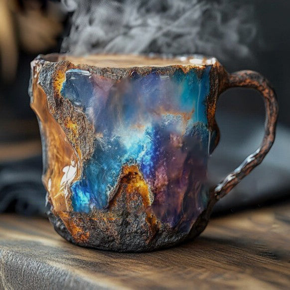 Gemstone Mug – Mineral Geode Aesthetic
