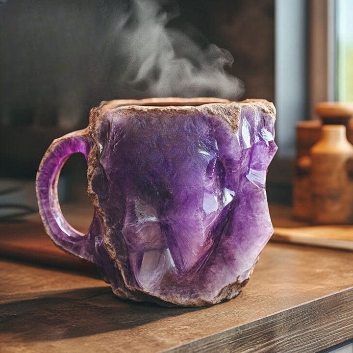 Gemstone Mug – Mineral Geode Aesthetic