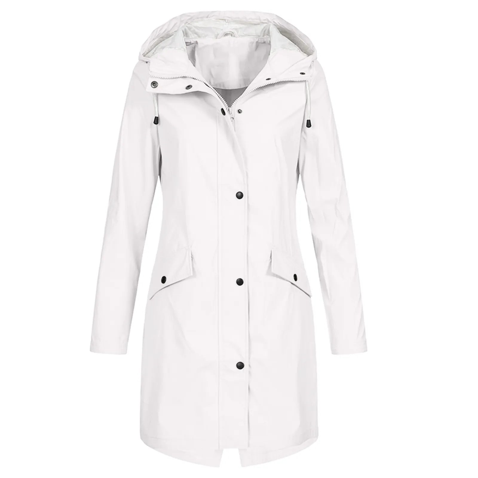 Women's Waterproof Jacket - Protection with Hood