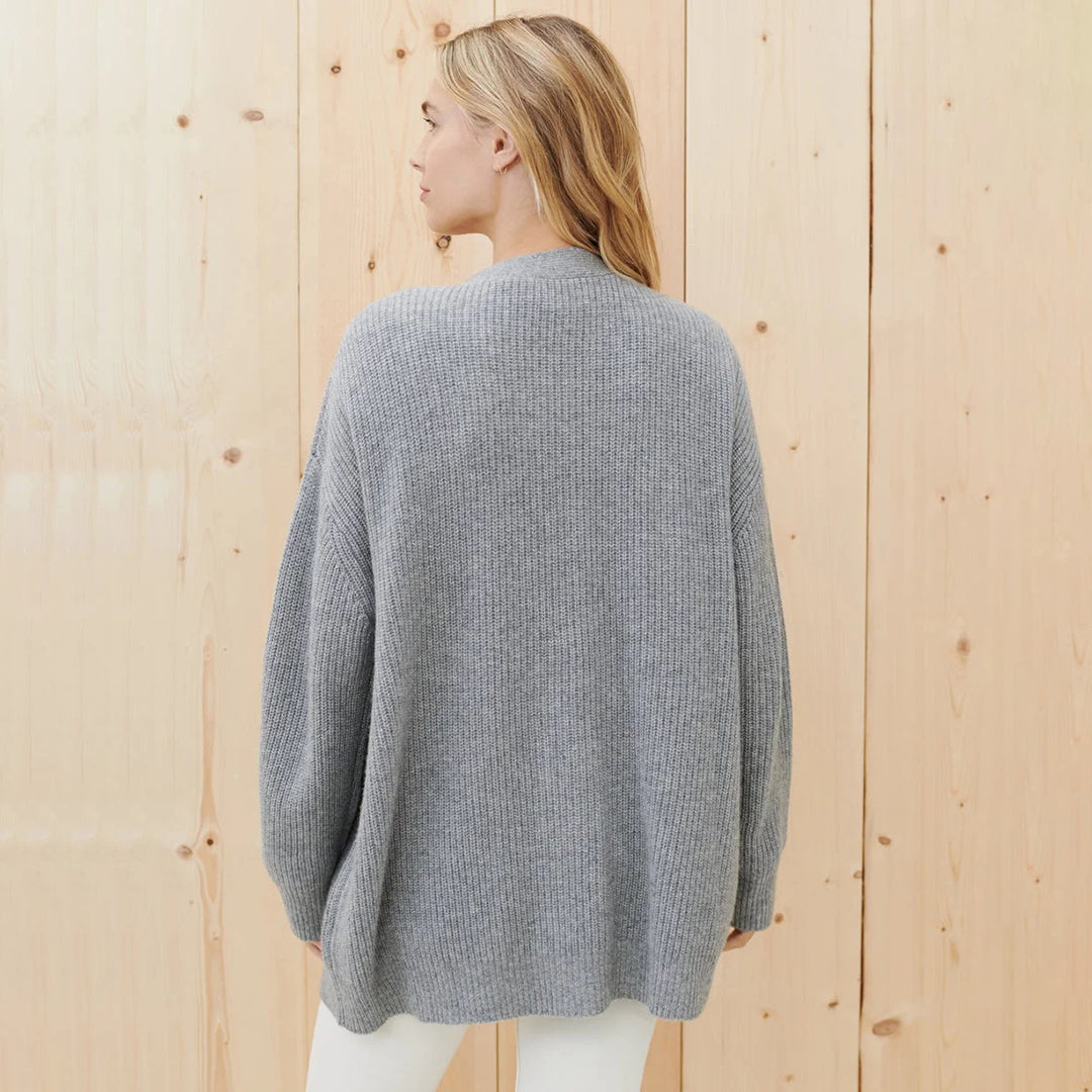 Damen Strick-Cardigan - Gemütliche Oversize-Passform