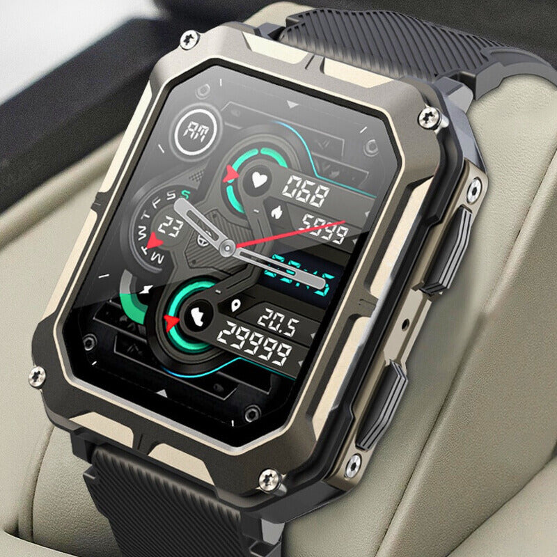 Reloj inteligente táctico – Multi-función y rastreador de fitness