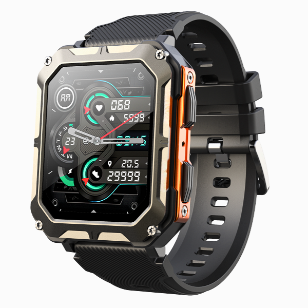 Reloj inteligente táctico – Multi-función y rastreador de fitness