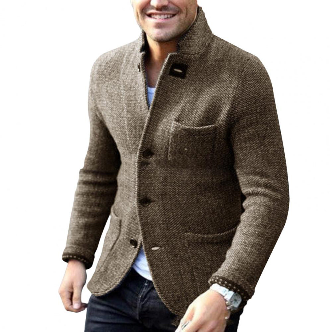 Herren Strick Cardigan - Warm und Passgenau