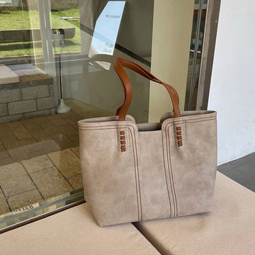 Damen Strukturierte Tote Bag - Geräumiges Design