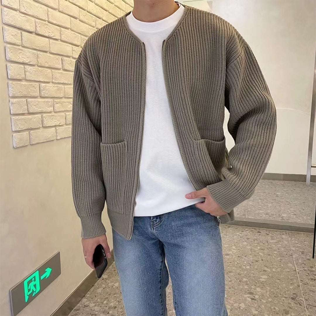 Herren Strick Cardigan - Warm und Gemütlich
