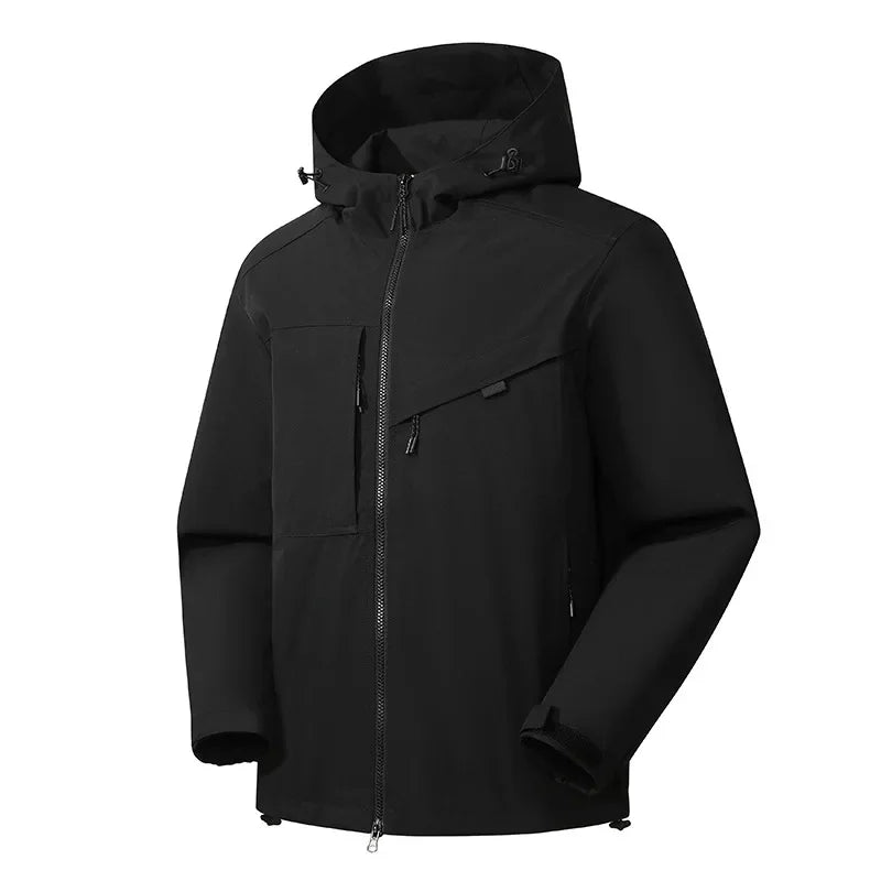 Herren Outdoor Jacke - Wasserdicht & Winddicht