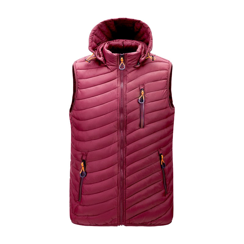 Herren Puffer Gilet mit Kapuze - Isoliert & Winddicht