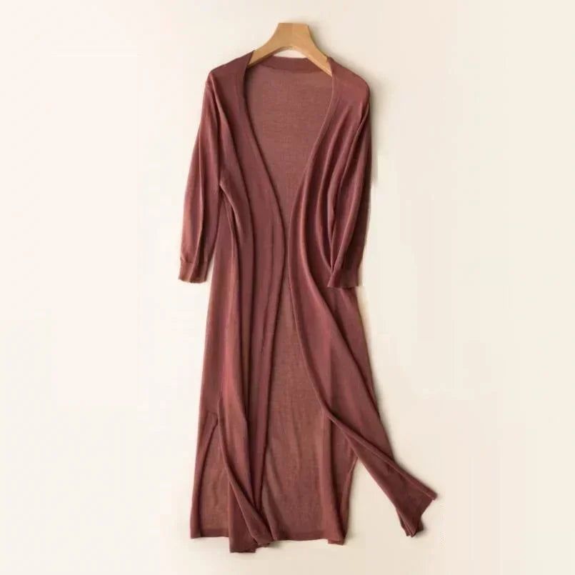 Women's Lightweight Cardigan – Comfortable Open Style