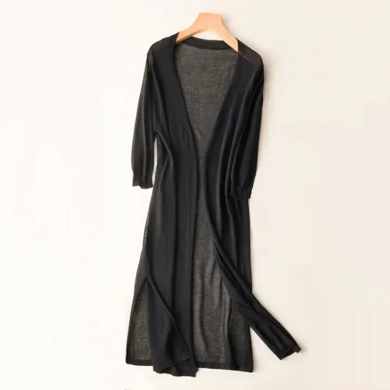 Women's Lightweight Cardigan – Comfortable Open Style