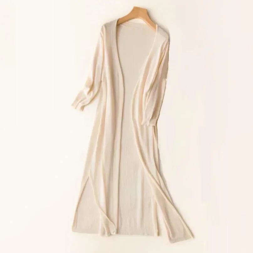 Women's Lightweight Cardigan – Comfortable Open Style