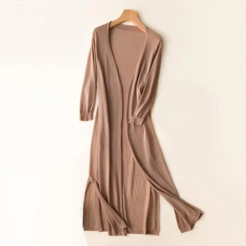 Women's Lightweight Cardigan – Comfortable Open Style