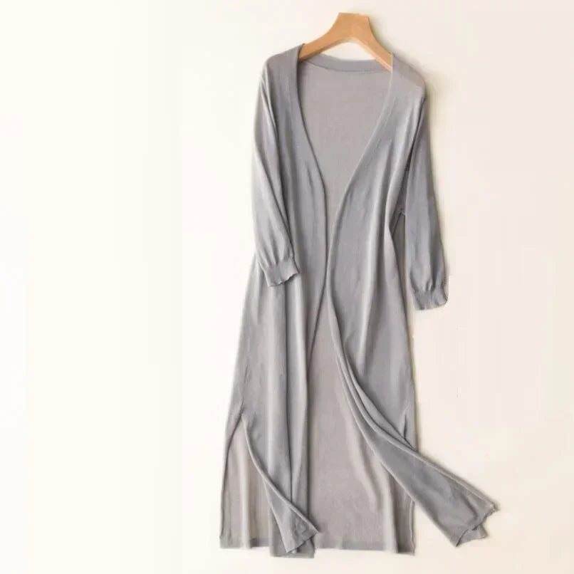 Women's Lightweight Cardigan – Comfortable Open Style